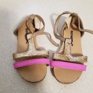 Toddler size 8 sandals